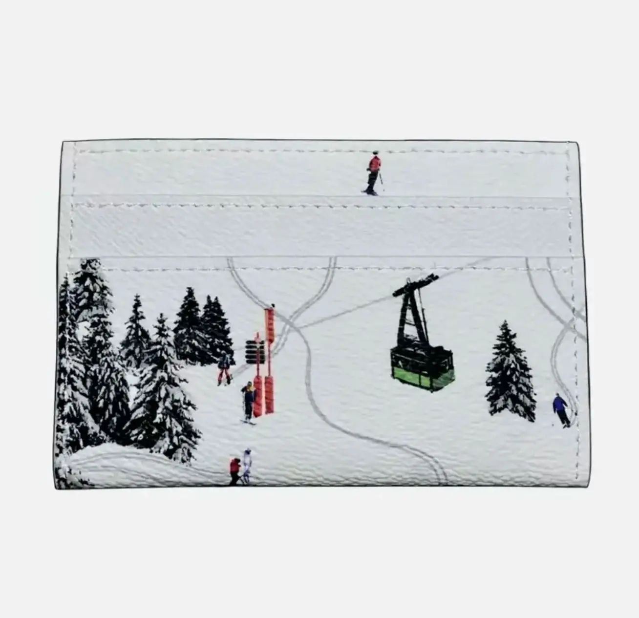 Luxury Themed Cardholder for Men & Women, Premium Leather Wallet, Slim Card Case, Designer Style Credit Card Holder with Box
