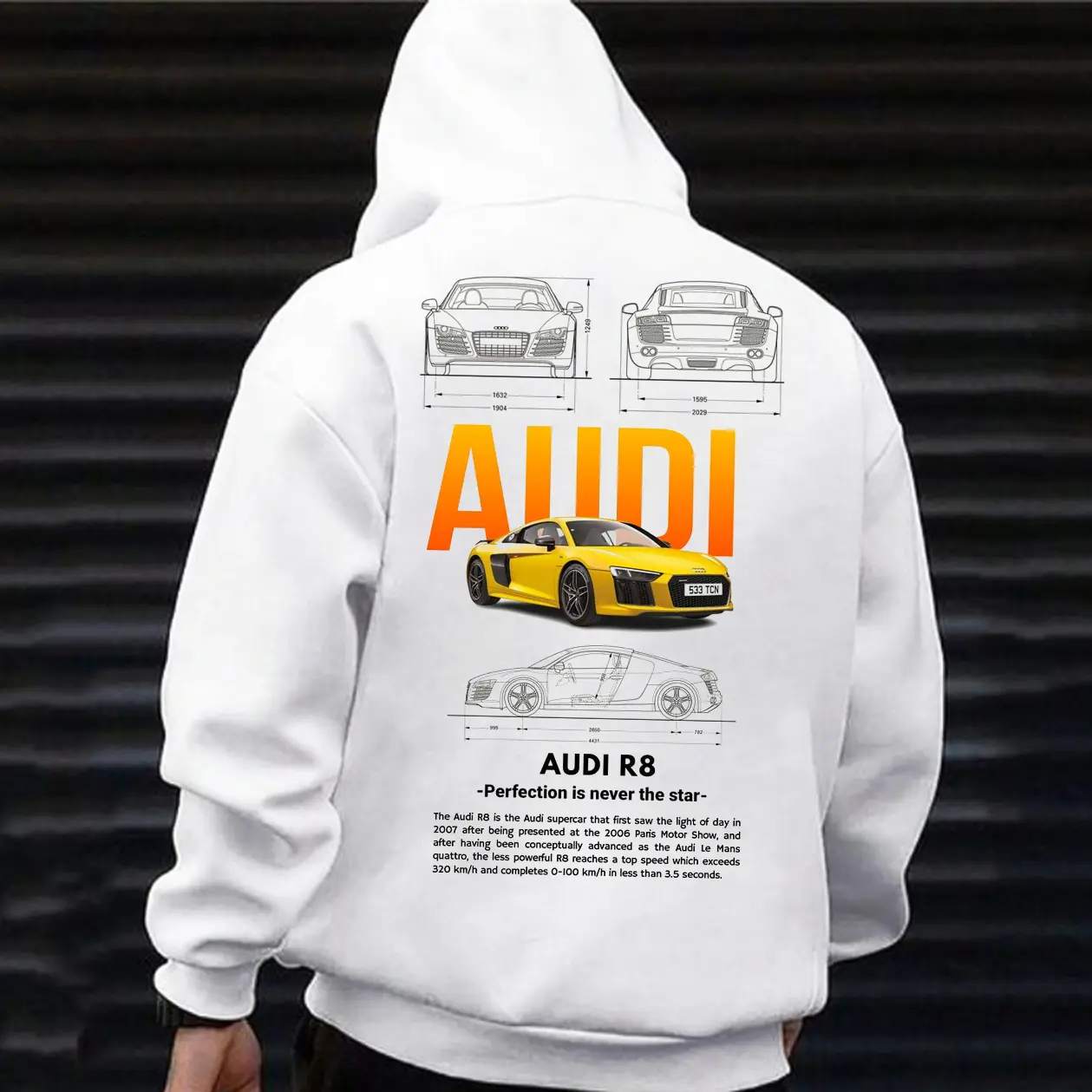 Audii Hoodie, Car Hoodies, Audii Tshirt, Cars T-shirt, Audii Shirt, Car Graphic Tees, Porsche Hoodies, Mens Graphic Tee, Car Clothing