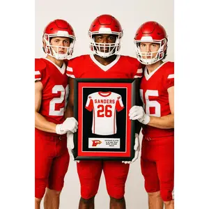 Football Jersey Framed Print Senior Night Gift Basketball Baseball