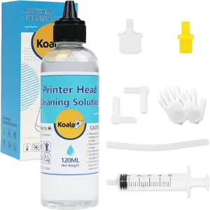 KOALA 120ML Epson Printer Cleaning Kit -Unblock Print Head Nozzle Cleaner Flush