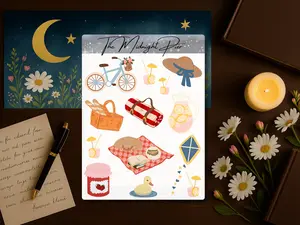 Summer Picnic Sticker Sheet