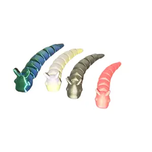 Articulated Snake Fidget Toy - Colorful Design for Fun and Engagement