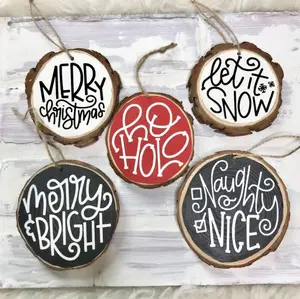 Handmade and Hand-Painted Christmas Ornaments
