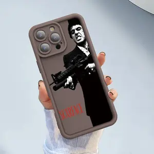 Aesthetic Pattern for iPhone Case: scarface Luxury Design with Enhanced Protection The perfect gift for a holiday or birthday|for iPhone 17/16/15/14/13/12/11/Samsung Galaxy S25 S24 S23 S22 Ultra Plus FE
