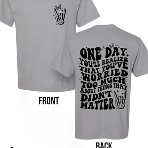 "One Day" Short Sleeve T Shirt