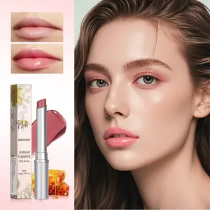 Pink Honey Lipstick - Moisturizing Lipstick Pink Gloss Lip Care Colored Lipstick Lipgloss Lipgloss, Colored Lip Balm Glossy Lipstick Shimmering Lip Sparkly Lipstick