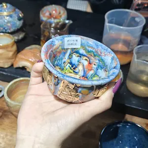 Master Jianzhan handcrafts tea cups, including master cups and teacher handmade cups