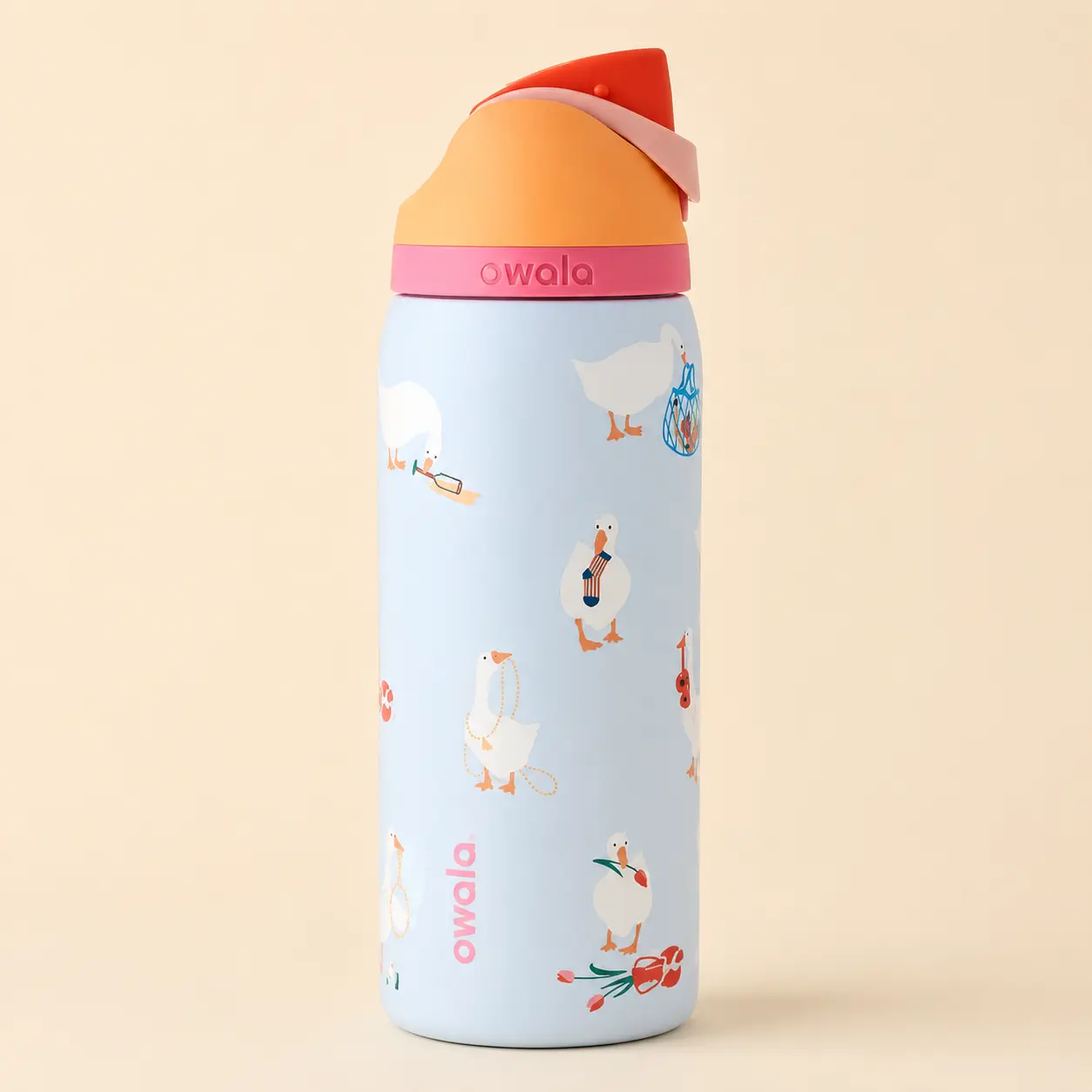 Owala FreeSip 32oz Silly Goose Insulated Stainless Steel Water Bottle with Built-In Straw