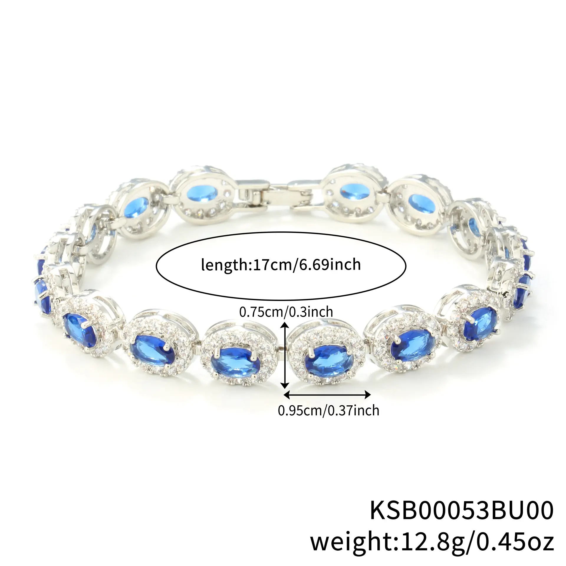 Platinum Blue Diamond