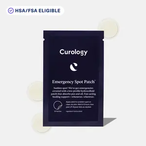 Curology Emergency Spot Patch | Hydrocolloid Acne Patches | Invisible Under Makeup, Waterproof, Fast-Acting