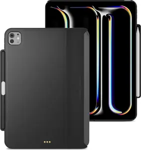 MAGEASY CoverBuddy iPad Case Fits Magic Keyboard for iPad Pro & iPad Air 11 & 13” (iPad Pro M5 & M4, iPad Air M2,M3,M4 | 2024–2026) Magic Keyboard Compatible iPad Pro & iPad Air Case with Heat Dissipation, Built-in Pencil Holder | Black, White