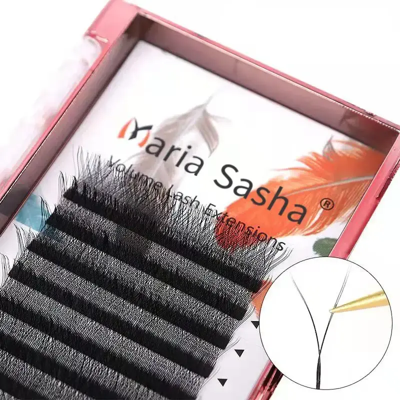 MARIA YY Volume Eyelash Extensions M/L Curl Y Wire Beauty 7mm Russian Lashes Bundles Private Label Supplies Makeup Wholesale 2026 New