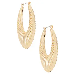 8 Other Reasons Collins Hoop Earrings in Gold