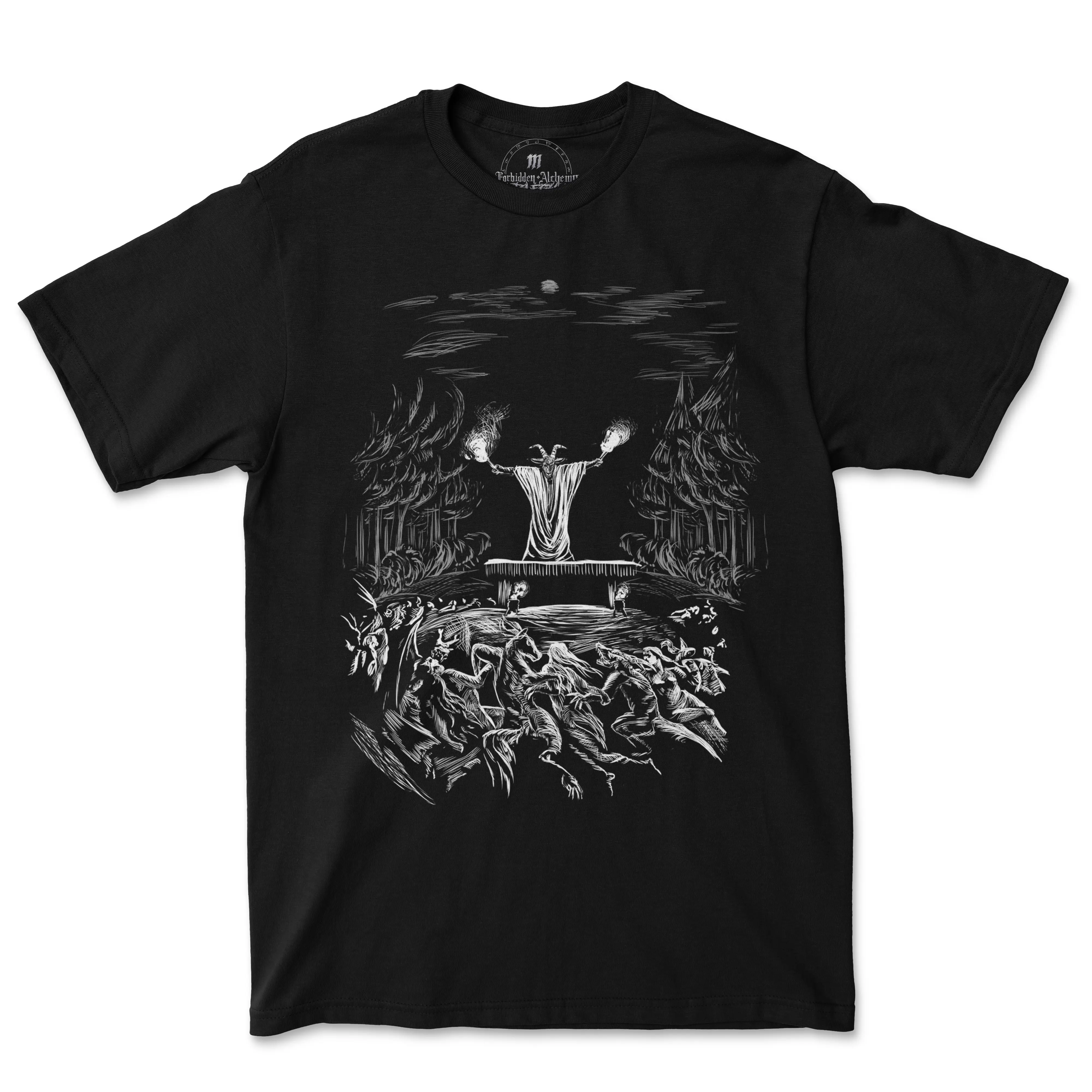 Forbidden Alchemy - The Coven 100% cotton Menswear T-Shirt Top Tshirt