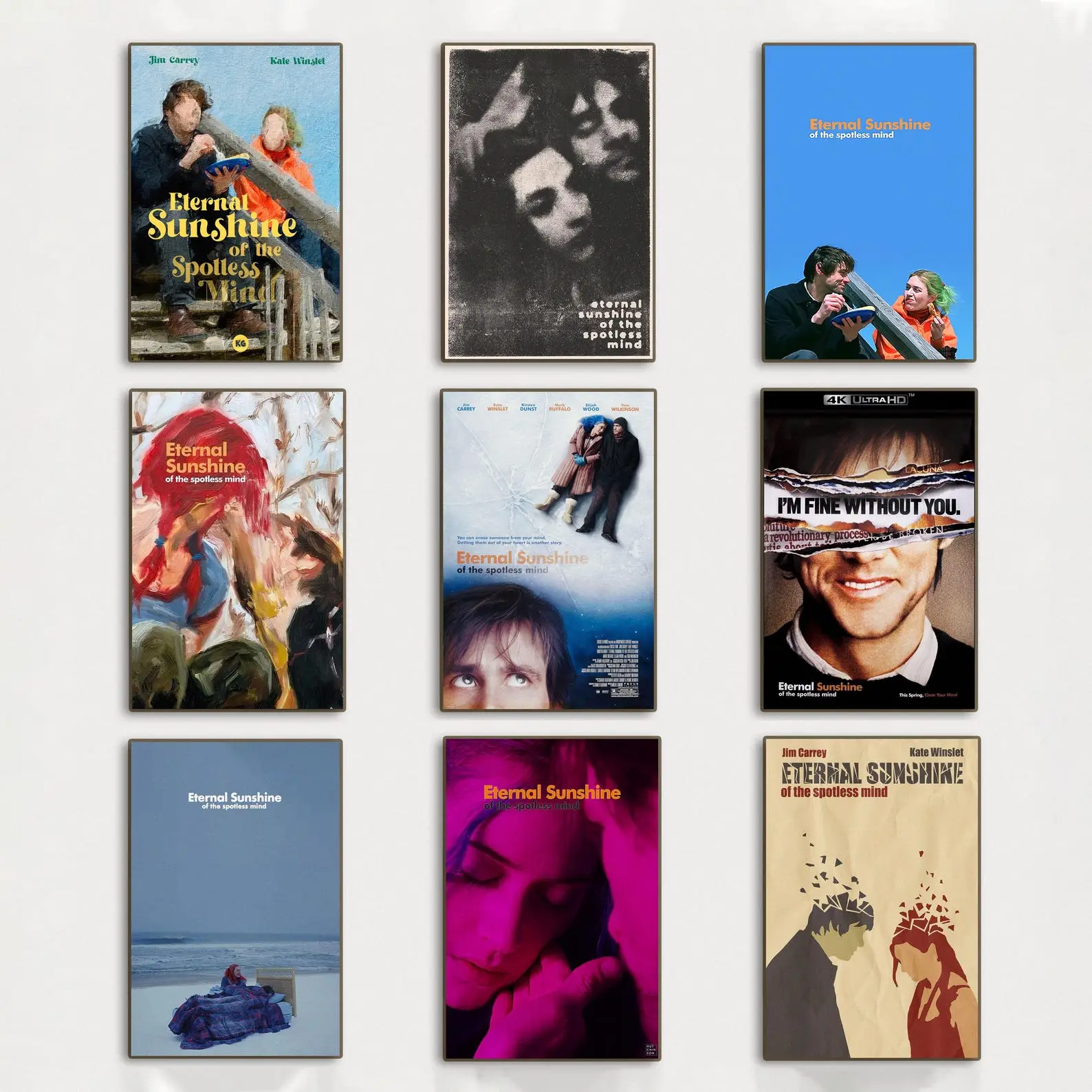 Eternal Sunshine Movie Poster: High-Definition Canvas Art Print