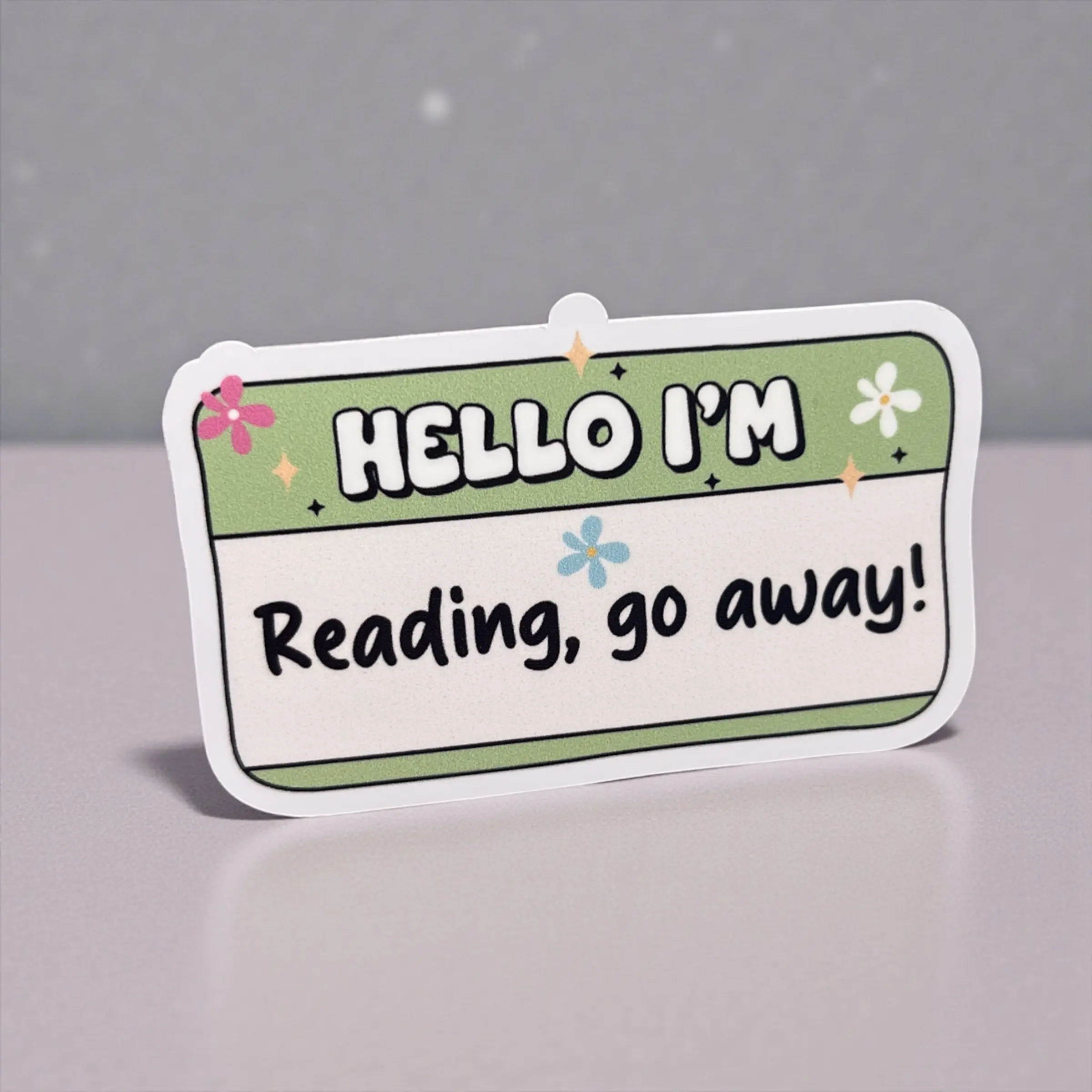 Books and Coffee Vinyl Stickers Fun Addition for Tumblers, e-readers Water Resistant Durable 3 Inch Size Perfect for Customizing Accessories