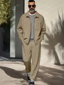 COOFANDY Athleisure Regular Fit Jacket Set