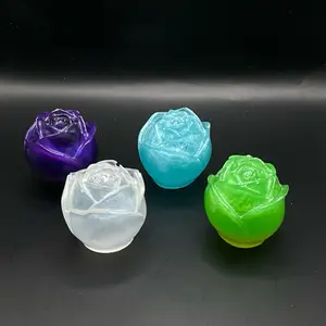 Small Rose Resin Paperweights