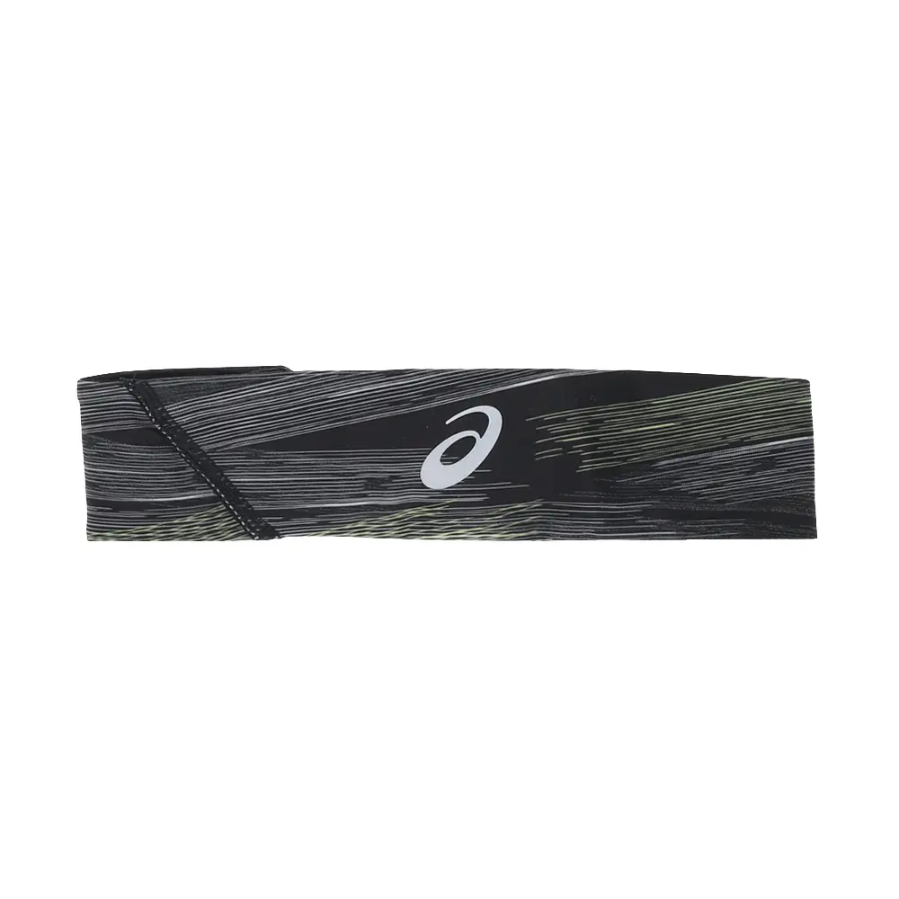 ASICS Womens Lite-Show Twisted Headband Running Athletic  - Black