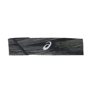 ASICS Womens Lite-Show Twisted Headband Running Athletic  - Black