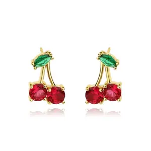 Cherry earrings