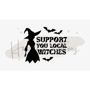 Support Your Local Witches Vinyl Decal