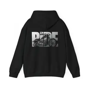 Ride Motorcycle Rider Bike Biker Riding Hoodie, Men Women Motorcycle Lovers Christmas Gifts Motorcycle Hoodie
