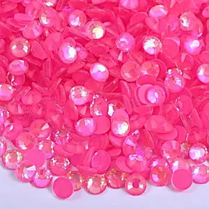 Rose Luminous Glass Rhinestones -- sizes ss3-ss20 Bling Package Ideal for Embellishments, Fashion, Decoration. DIY Beading Accessories for Nails, Cups, Phone Cases, Office Supplies, Clothing, Shoes, and Accessories.