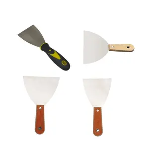 Stainless Steel Plastering Trowel Set, Plastering Scraper, Plastering Tool, Durable Cleaning Shovel, Garden Tool, Home Tool