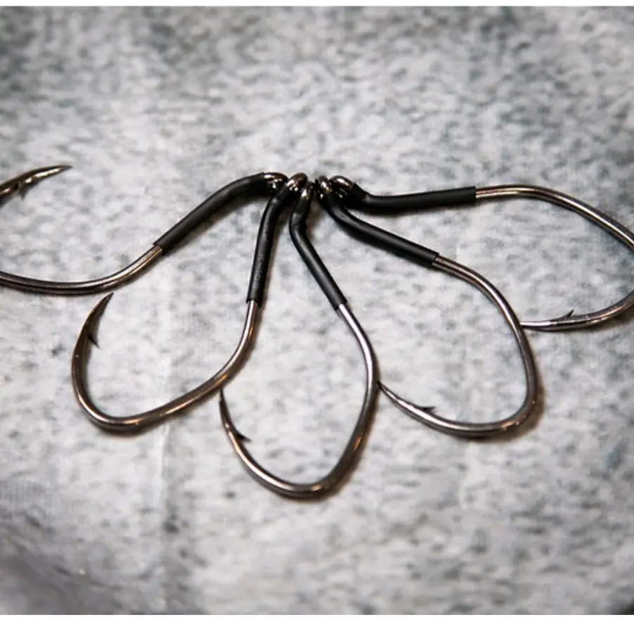 8/0 offset hybrid river fishing hooks