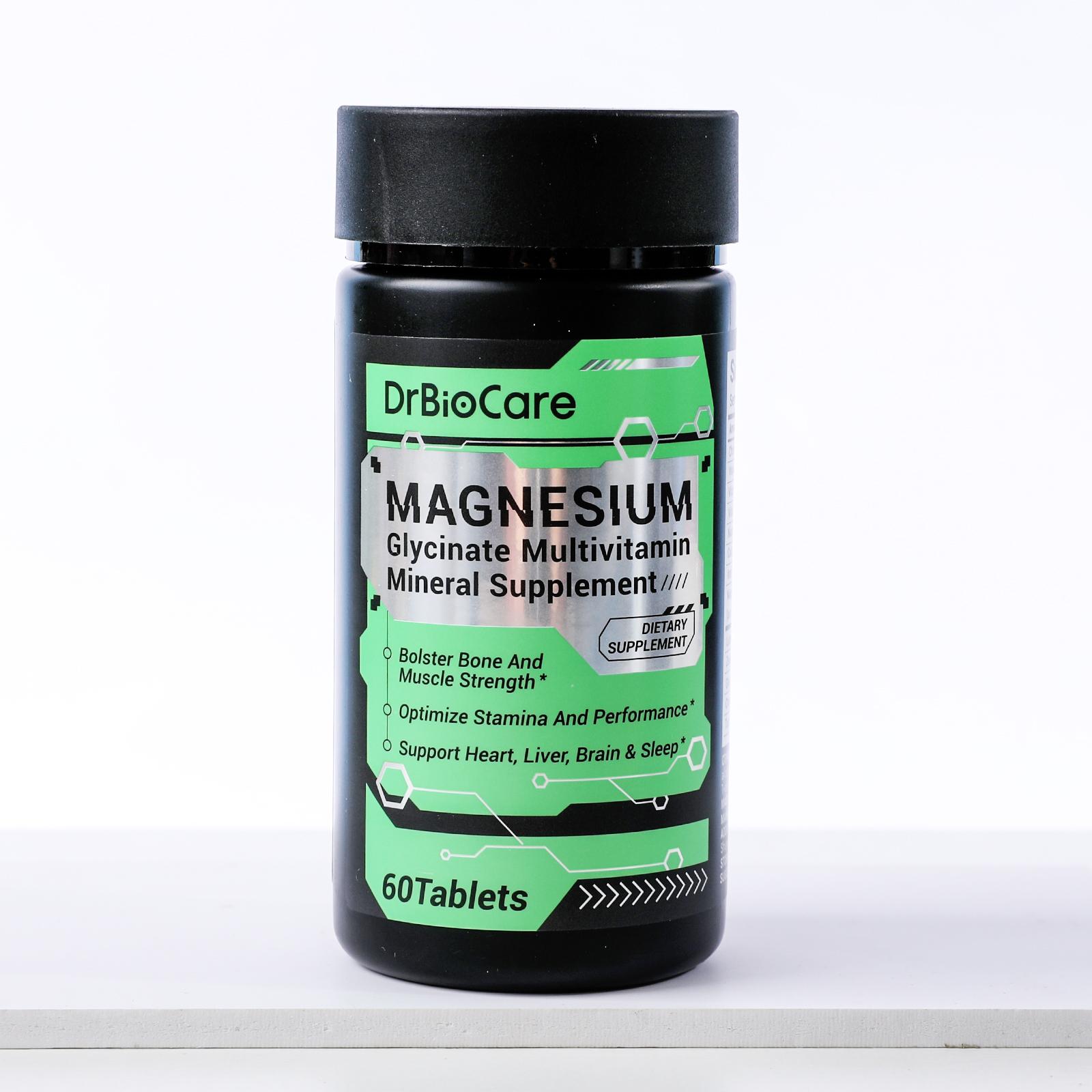 Drbiocare Cortisol Manager - Relieve stress, balance cortisol response, support bones, 18-in-1 health supplement combination, supplement magnesium, Ashwagandha, vitamin D3, vitamin C, coenzyme Q10
