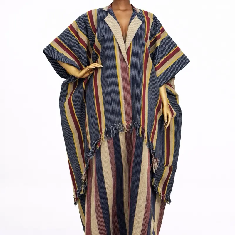 Luxury Ashoke Bubu for Women Stylish Design Versatile Fit Premium Handwoven Aso-oke Fabric Traditional West African Heritage Elegance Clothes Womenswear