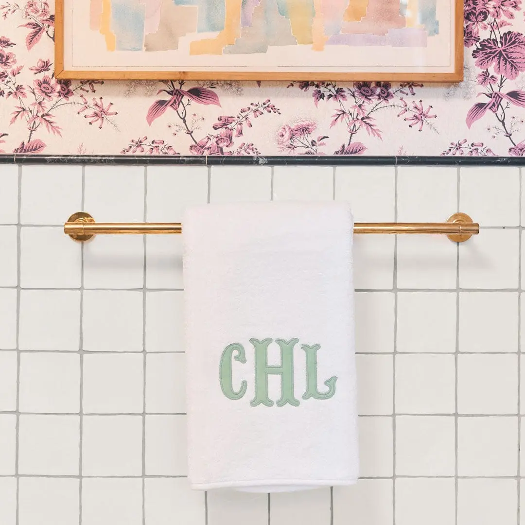 Applique Weezie Basic Bath Towel