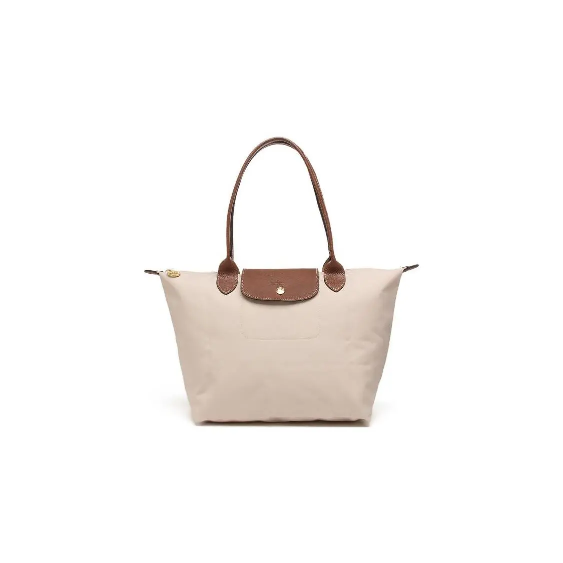 Women's Longchamp Le Pliage 28 Medium Canvas Tote Bag with Snap and Zipper Closure, Tote Bags for Women's Shoulder Use