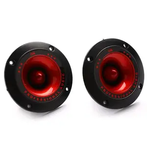 2 Pcs 3 Inch Piezoelectric Tweeter Audio Speaker Treble Ceramic Piezo Loudspeaker for Hi-Fi System Car Audio
