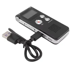 2026 SpyWear Paranormal Ghost Hunting EVP Recorder, Voice Activated Digital Audio Recorder with 8GB Storage, USB Rechargeable Spy Listening Device for Investigations,Night Surveillance, Hidden Recording, Audio Capture Equipment Black