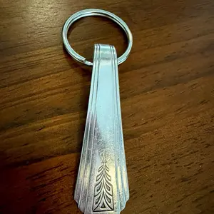 Handmade Silverware Keychain
