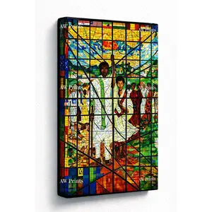 Afewerk Tekle Ethiopian artist Canvas Print