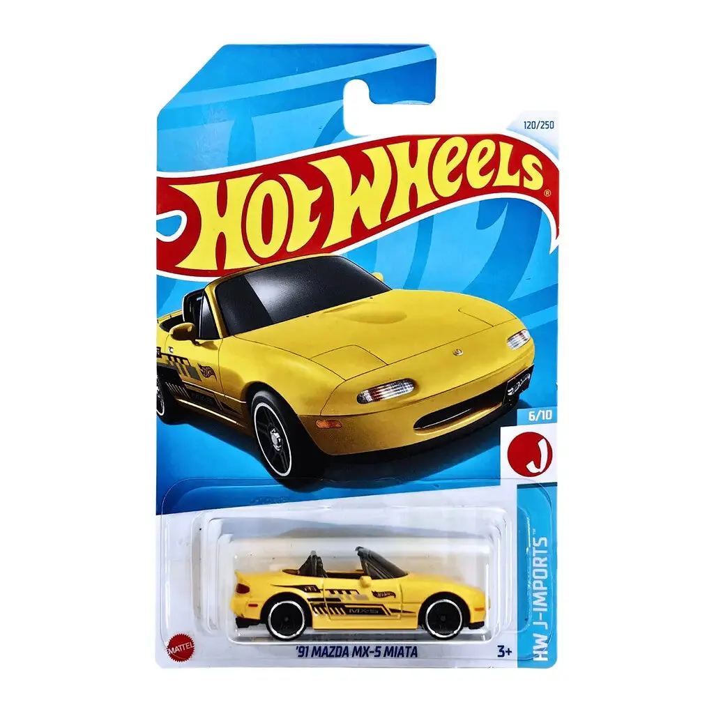 Hot Wheels Mazda Mainline Diecast Cars – 1:64 Scale | Savanna, RX7, RX3, MX5 Repu, 787B & More Hot Wheels Mazda Mainline Diecast Cars – 1:64 Scale | Savanna, RX7, RX3, MX5 Repu, 787B & More