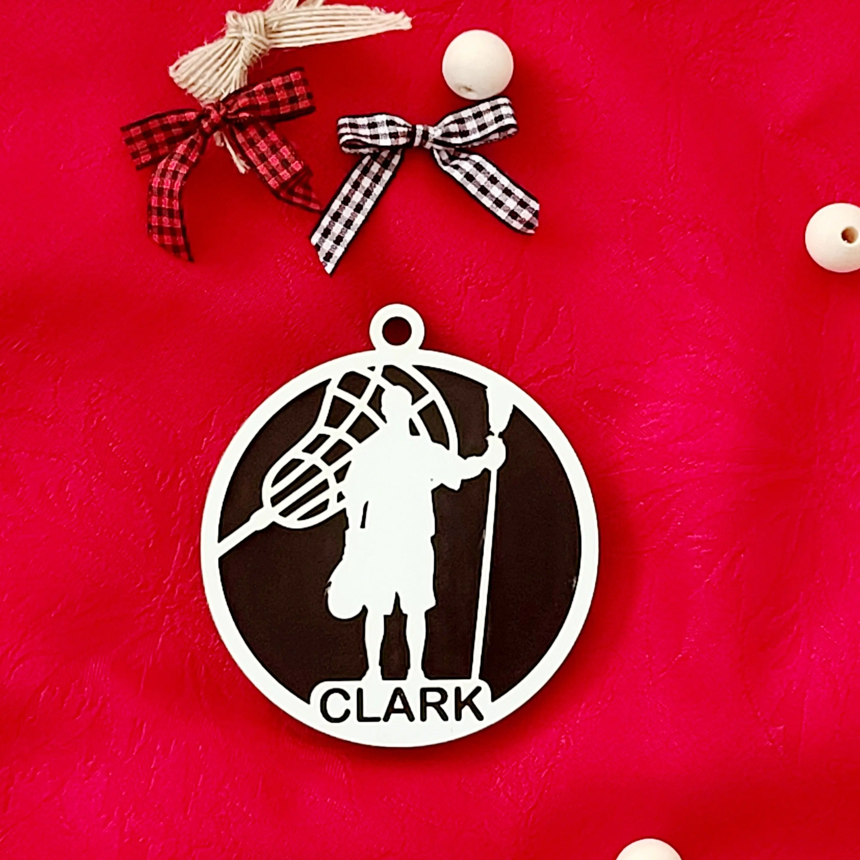 Lacrosse Ornaments
