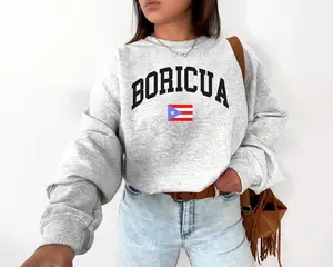 Boricua Sweatshirt, Boricua Gift, Puerto Rico Sweatshirt