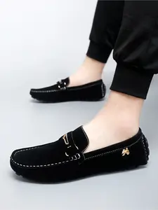 Women'S Casual Slip-On Flat Loafers  - Durable Synthetic Cover, Round Toe & Rubber Sole - Versatile for Casual Attire, Office, and Driving