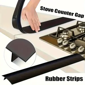 High-Temperature Silicone Kitchen Gap Sealant, Oil-Resistant Flexible Adhesive, Ideal for Stove Edges, Countertops, Waterproof Protection