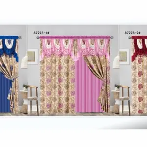 12 Window Curtains - 87278-1# and 87278-2# - Decorative and Functional Window Treatments for Home Decor