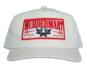 Doberman Canvas 5 Panel Snapback Hat (Embroidered)