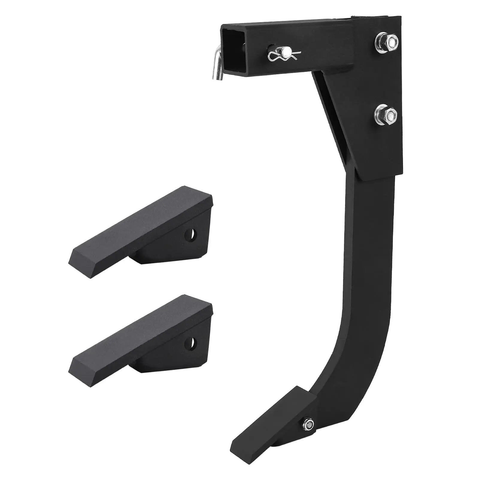 GARVEE 18" Scarifier Shank, Hitch Mounted High Carbon Steel Adjustable Trencher with Replaceable Teeth for 2" Receiver, Fits CAT 0/1 Tractors, ATVs & UTVs for Trenching Tasks, 18" Shank, Outdoor Work, Vehicle