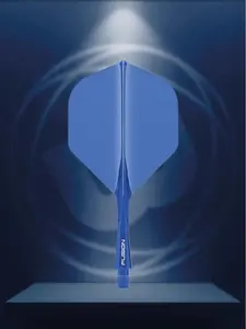Winmau Fusion Integrated Flight & Shaft Short - Azure Blue