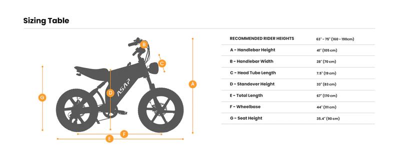 ASAP Pioneer XF-980 A6061 Mountain Ebike with Fat Tires Durable Frame 1000W Dual Motor 45 MPH for Off-Road Adventures Enhanced Terrain Performance