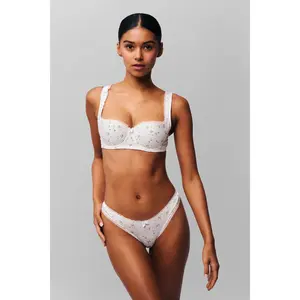 Pointelle Lace Thong