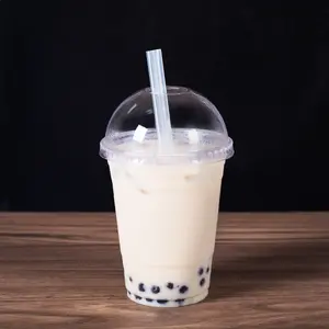 [4,500 ct] Clear Boba Straws | Mixed Stripes (0.39" x 7.5")